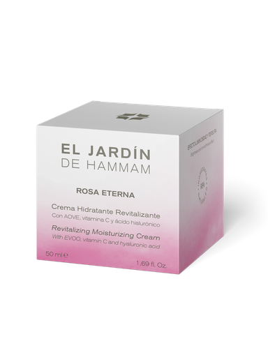 Crema hidratante revitalizante Rosa Eterna